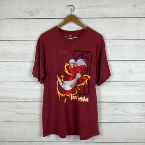Vintage 2003 Inuyasha Anime Japan T-Shirt Large
